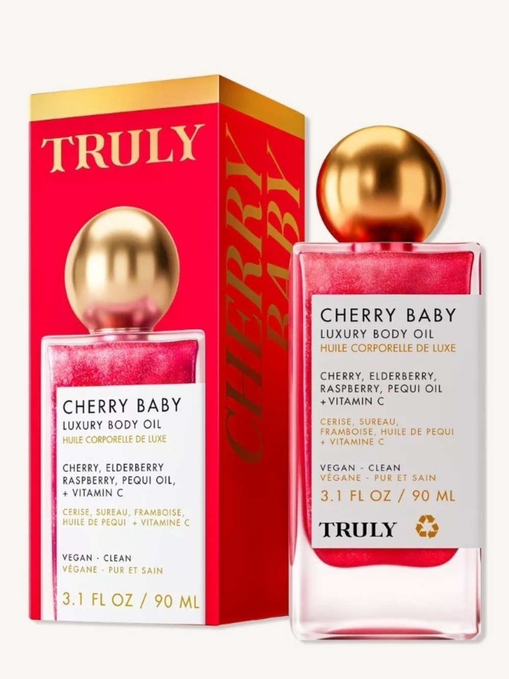 Truly Cherry Baby Luxury Body Oil 90 ml